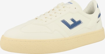 Baskets basses ' Burela Bold ' Flamingos Life en blanc : devant