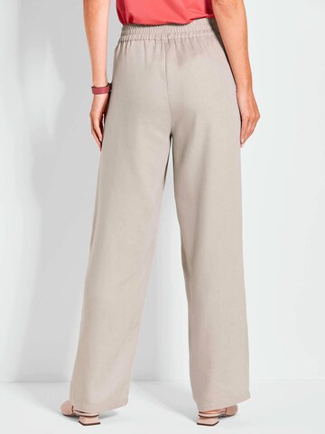 Wide Leg Pantalon 'Vera' Goldner en gris
