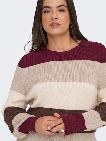 Pullover 'CARNew Daria' di ONLY Carmakoma in rosso
