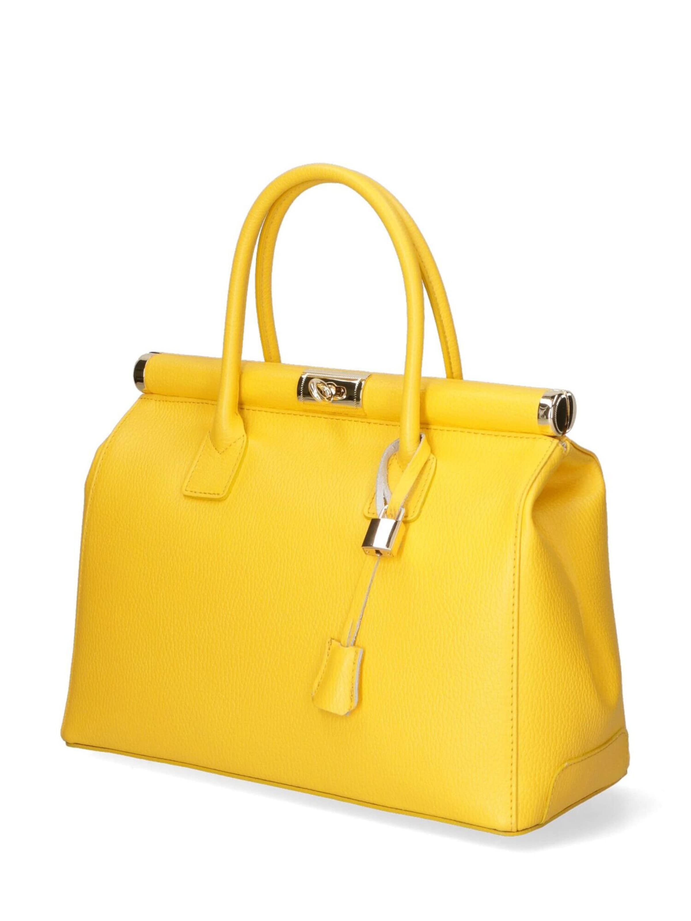 CHICCA BORSE Handtasche in Gelb