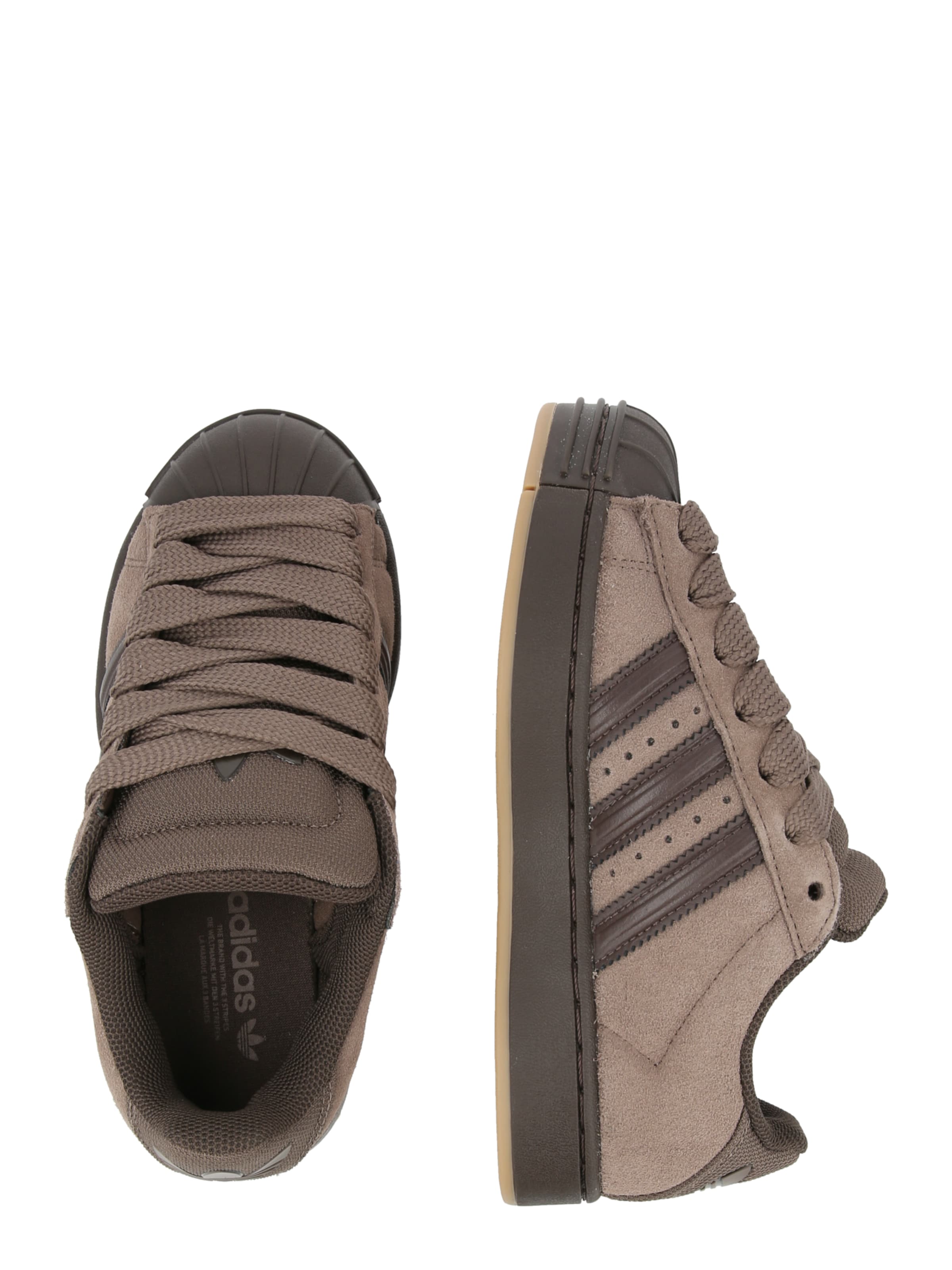 Baskets 'SUPERSTAR' ADIDAS ORIGINALS en marron