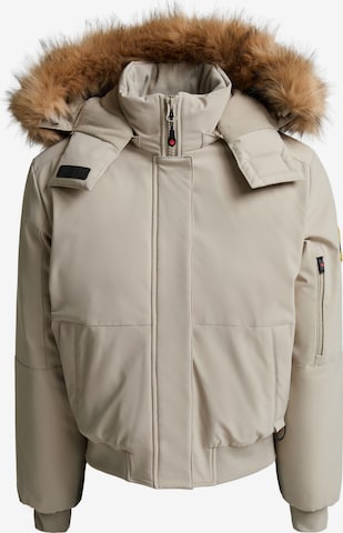 Veste mi-saison 'Olivia' Zavetti Canada en beige : devant