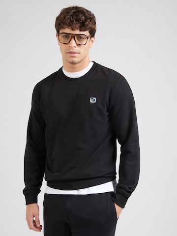 Sweat-shirt s.Oliver en noir : devant