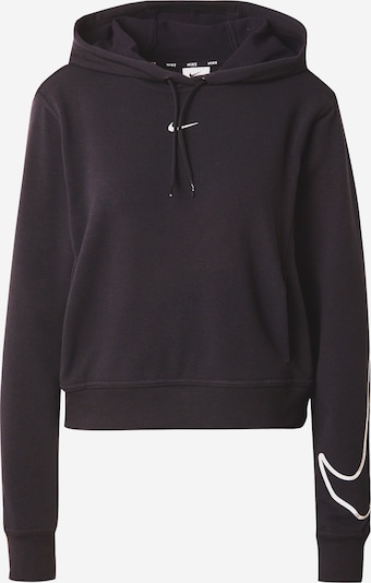 NIKE Athletic Sweatshirt 'One' in Black / White, Item view