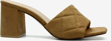 Celena Mules 'Cacie' in Brown