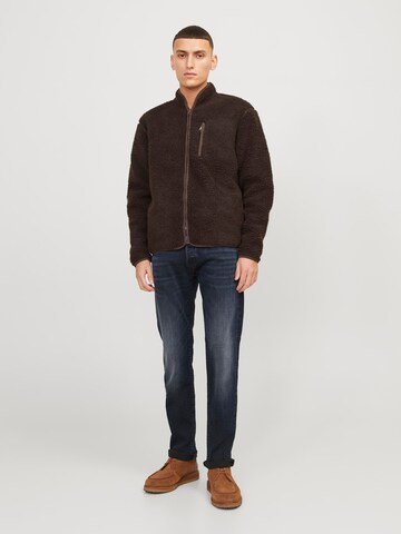 JACK & JONES Slimfit Jeansy 'JJGLENN FOX' w kolorze niebieski