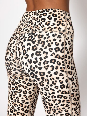 SASSYCLASSY Flared Hose‌‌ in Beige