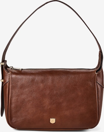 Sac bandoulière 'Dillon' FOSSIL en marron : devant