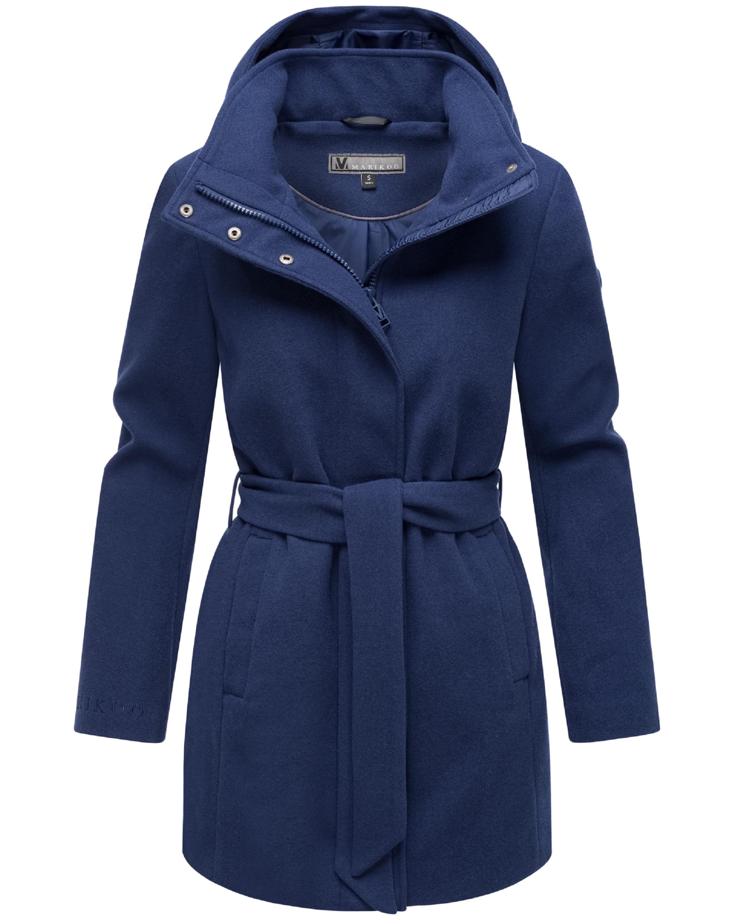 Manteau mi-saison 'Katalinaa 16' MARIKOO en bleu