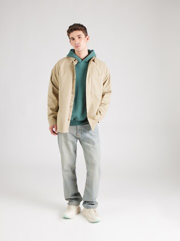 Abercrombie & Fitch Sweatshirt 'ESSENTIALS' in Groen