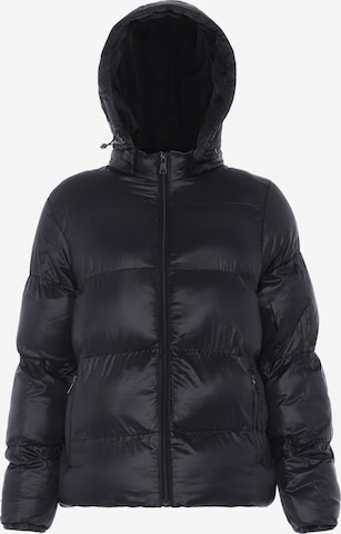 LEOMIA Winter Jacket in Black: front