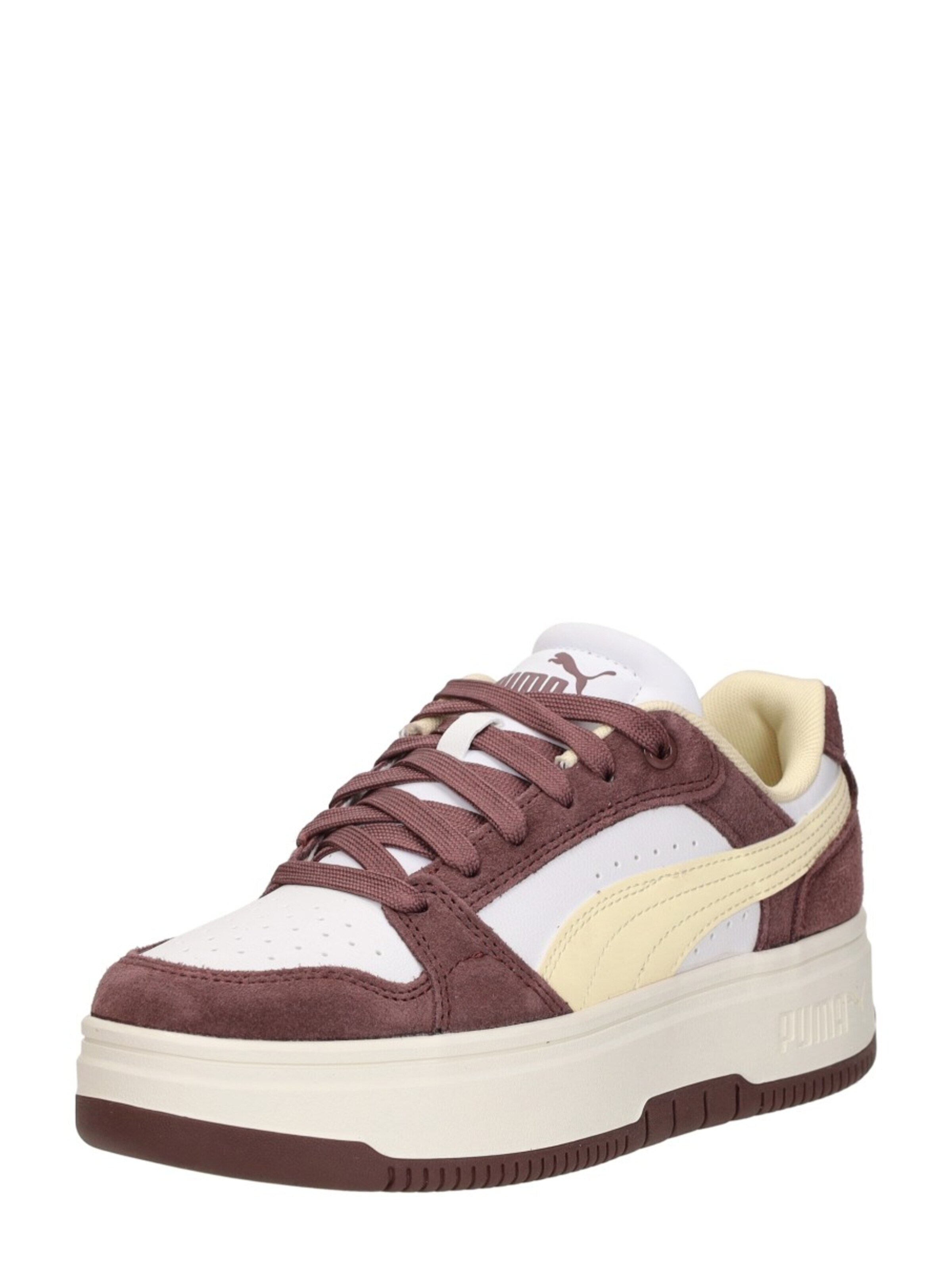 Baskets basses 'Rebound' PUMA en rouge