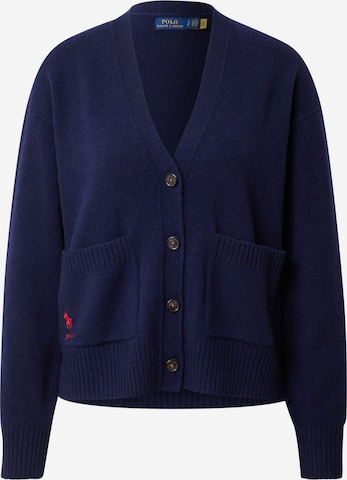 Polo Ralph Lauren Knit cardigan in Blue: front