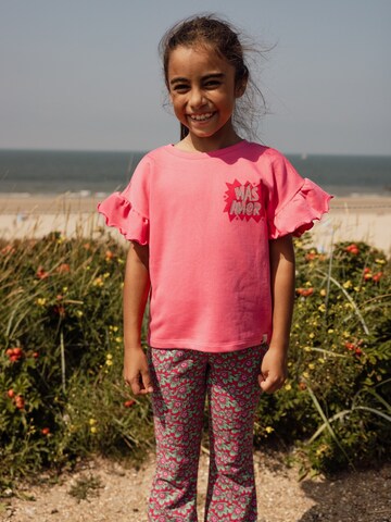T-Shirt Looxs Revolution en rose : devant