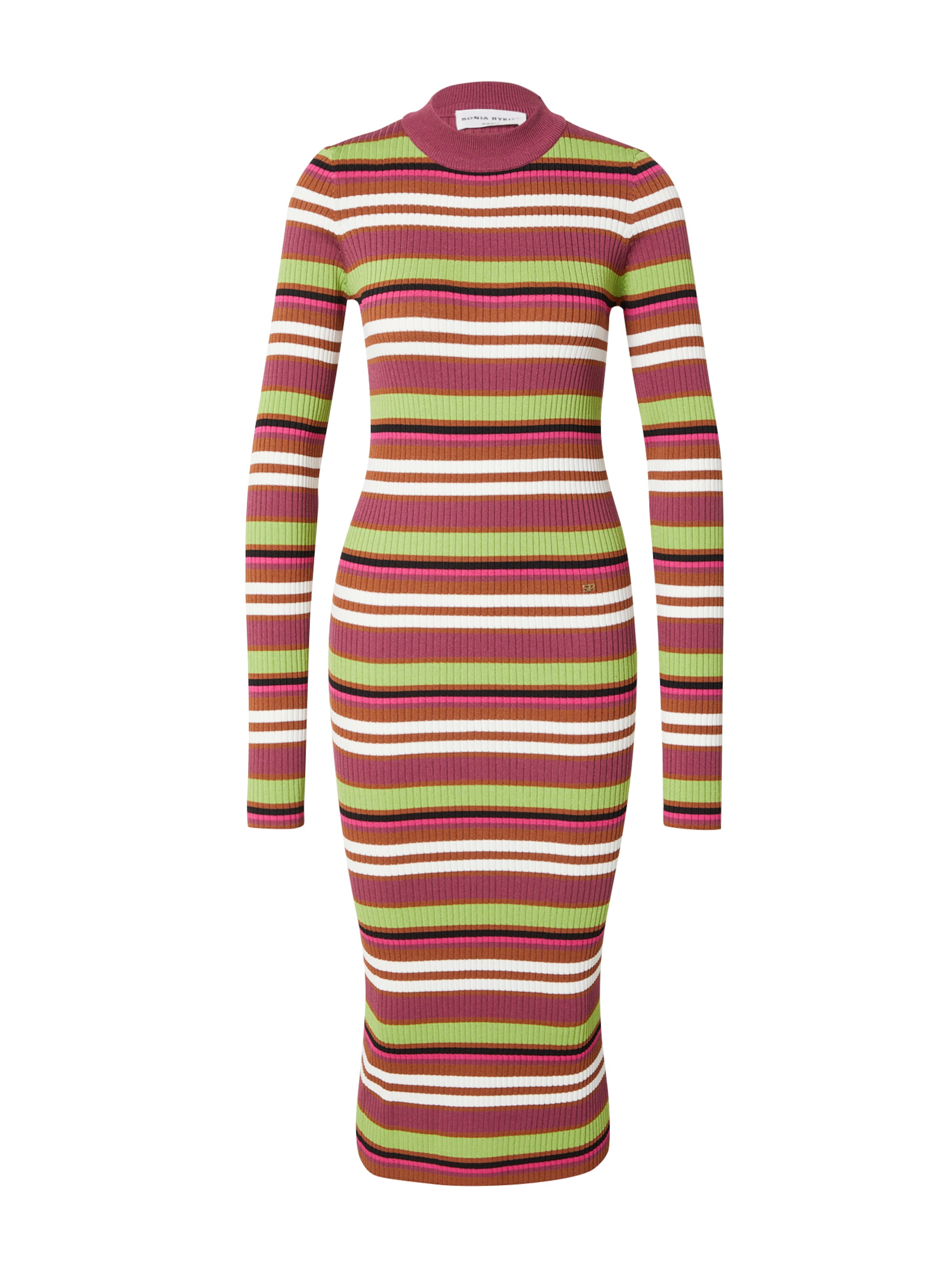 Sonia Rykiel Šaty - Zmiešané farby: predná strana