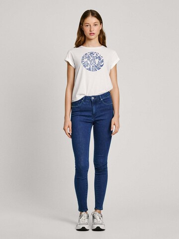 Skinny Jean Pepe Jeans en bleu