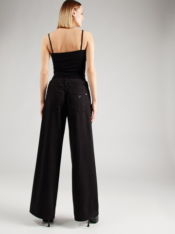 GUESS Wide leg Jeans i svart