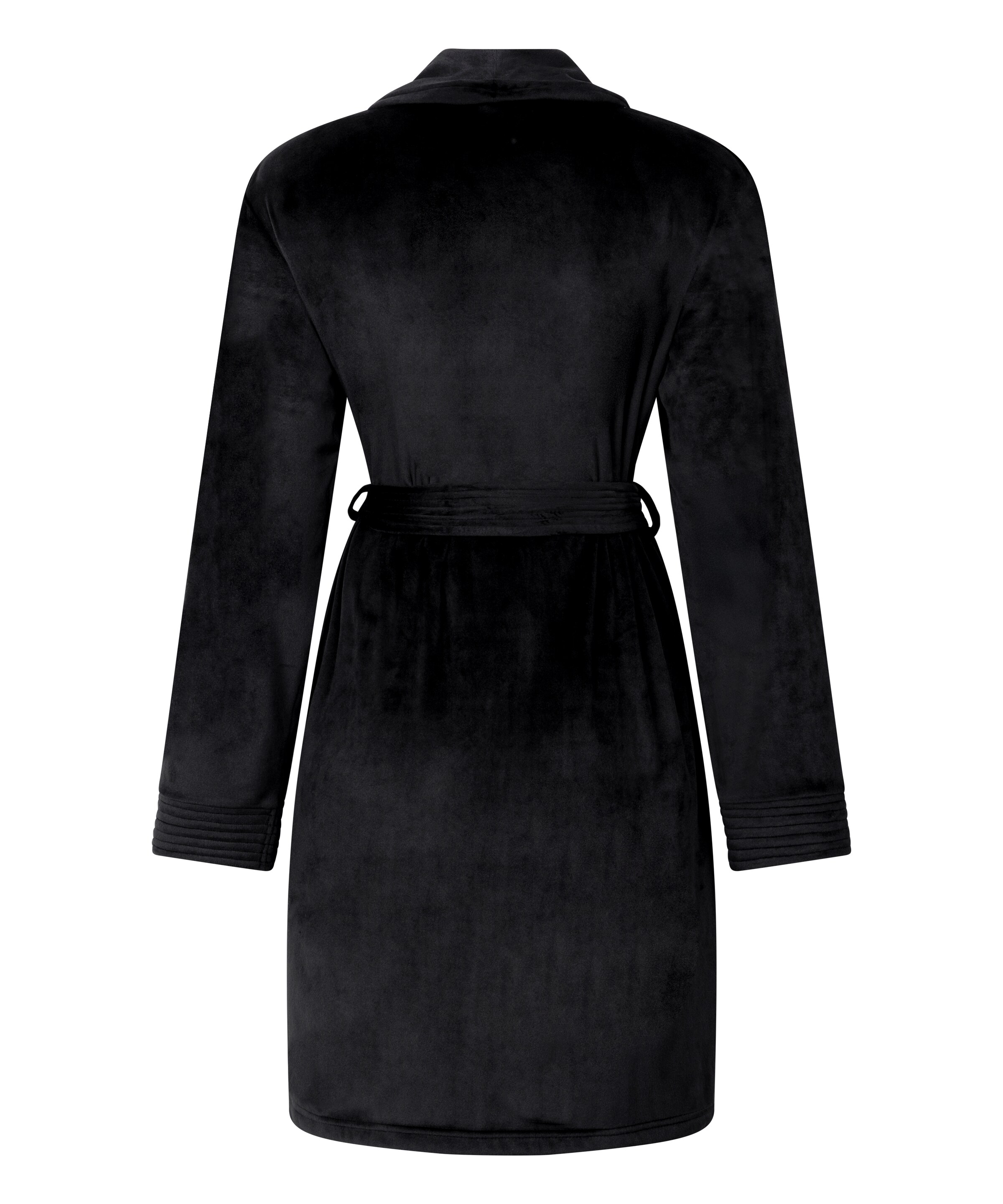 Hunkemöller Bademantel in Schwarz