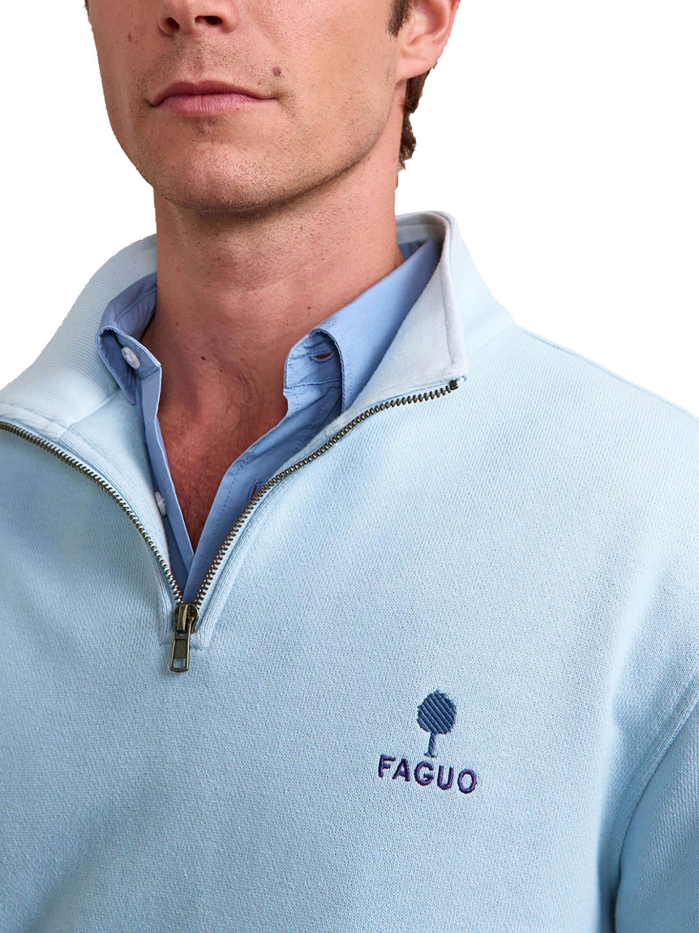 FAGUO Sweatshirt 'Amboise' in Blue