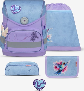Belmil Backpack in Purple: front