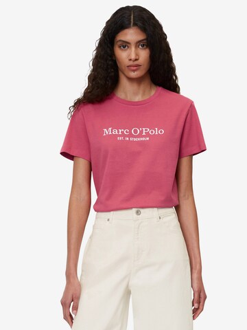 Marc O'Polo Shirt in Roze: voorkant