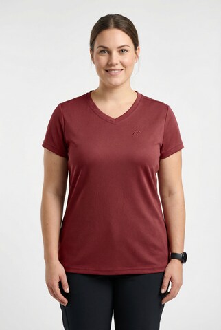 Maier Sports Performance Shirt in Red: front