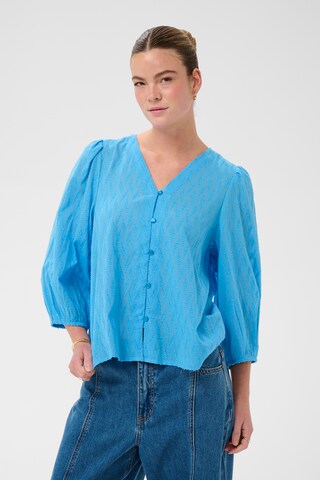 Camicia da donna 'KAGabriela' di Kaffe in blu: frontale