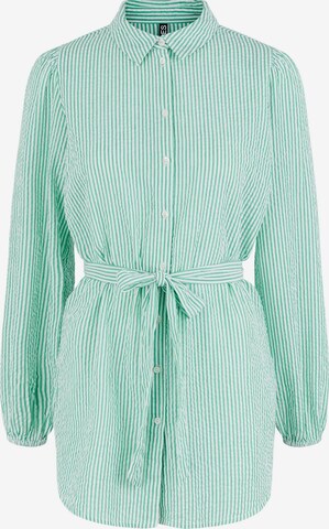 Camicia da donna 'Vosa' di PIECES in verde: frontale