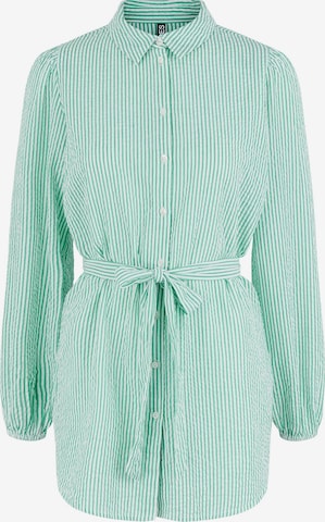 PIECES Blouse 'Vosa' in Groen: voorkant