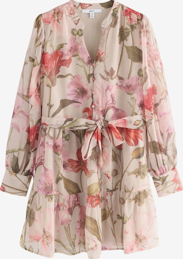 Next Mekko värissä khaki / pastellinpinkki / vaalea pinkki / punainen, Tuotenäkymä