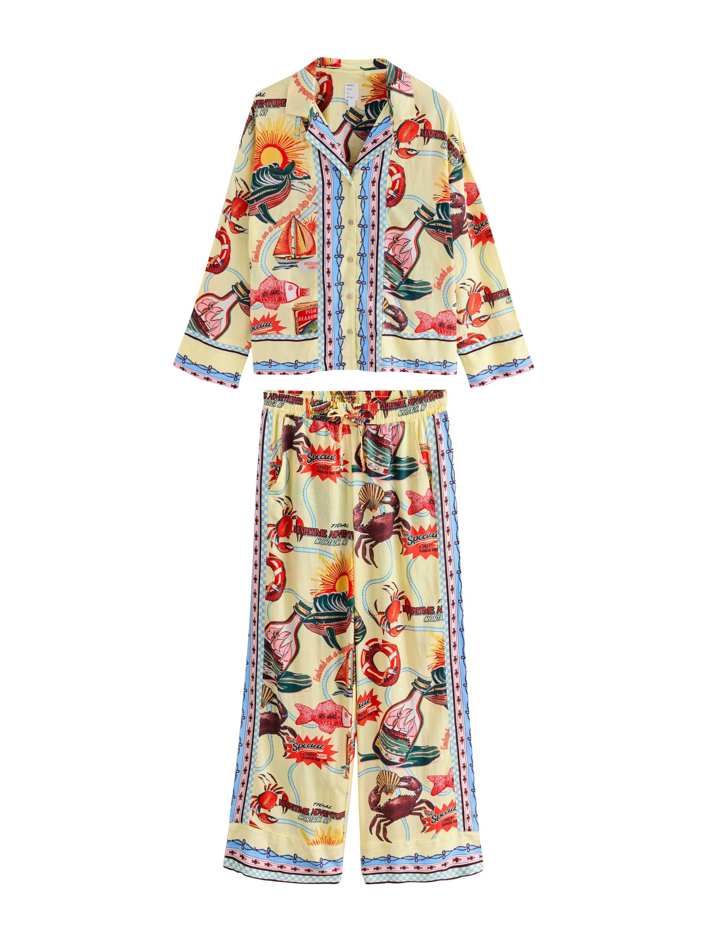 NextPidžama - žuta boja: prednji dio