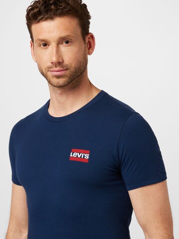LEVI'S ® Shirt 'Crewneck Graphic' in Blauw