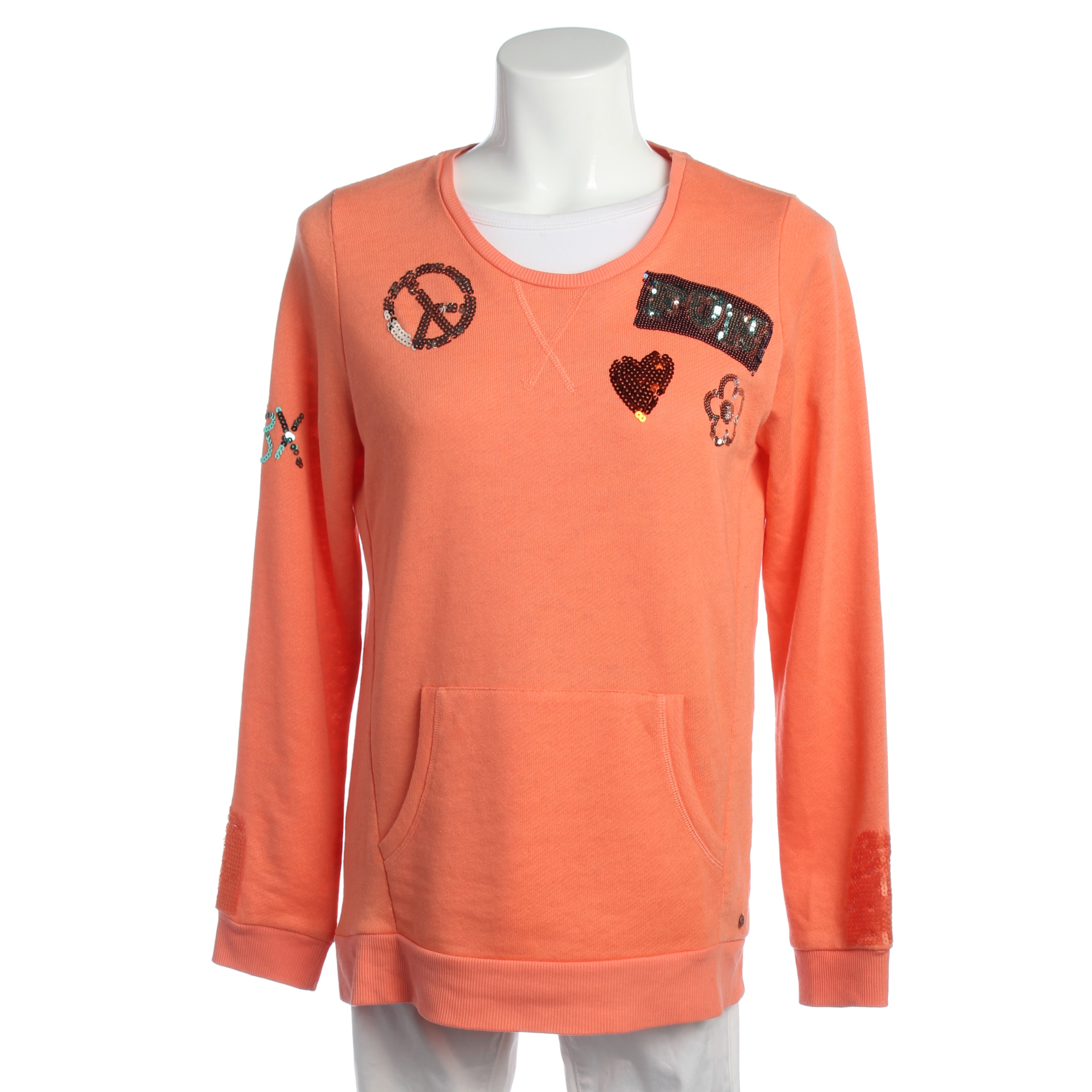 Frogbox Sweatshirt / Sweatjacke M in Mischfarben: Vorderseite