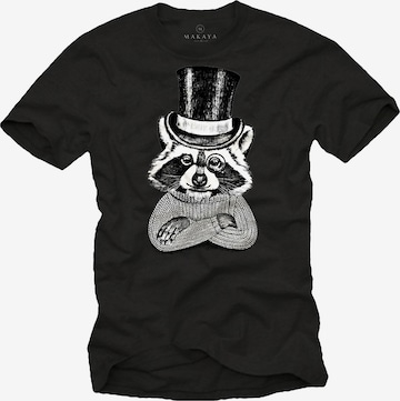 MAKAYA Shirt in Black: front