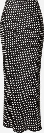 TOPSHOP Jupe en noir / blanc, Vue avec produit