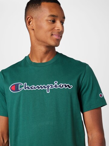 Champion Authentic Athletic Apparel Tričko – zelená