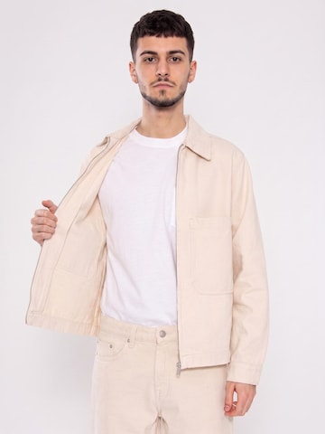 Only & Sons Kurtka przejściowa 'Cassel 5559 PIM Ecru DNM Jacket NOOS' w kolorze beżowy