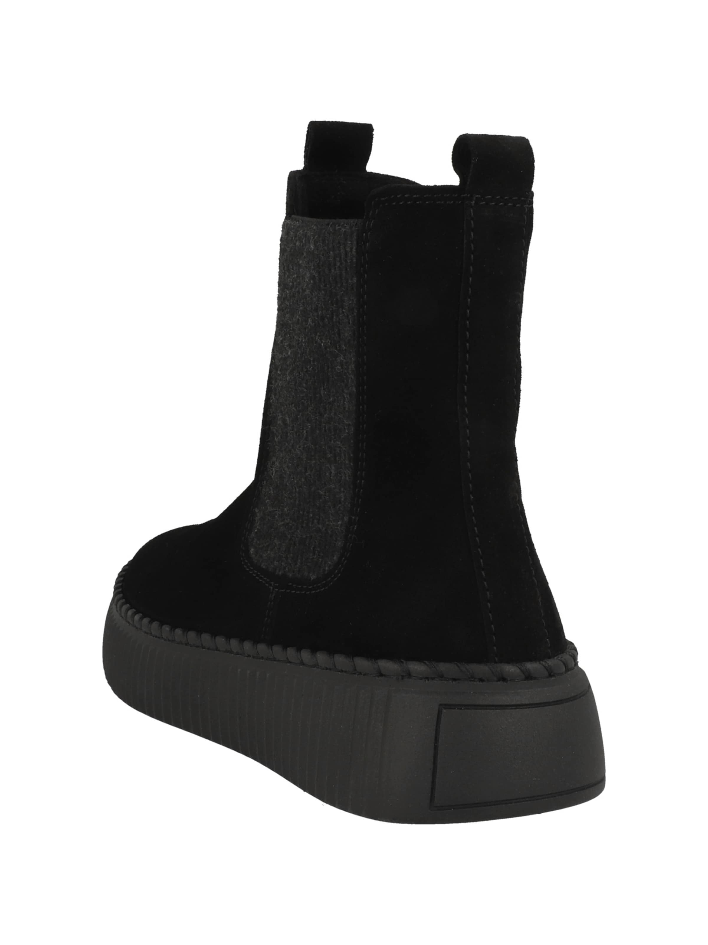 GABOR Chelsea škornji '73.540' | črna barva