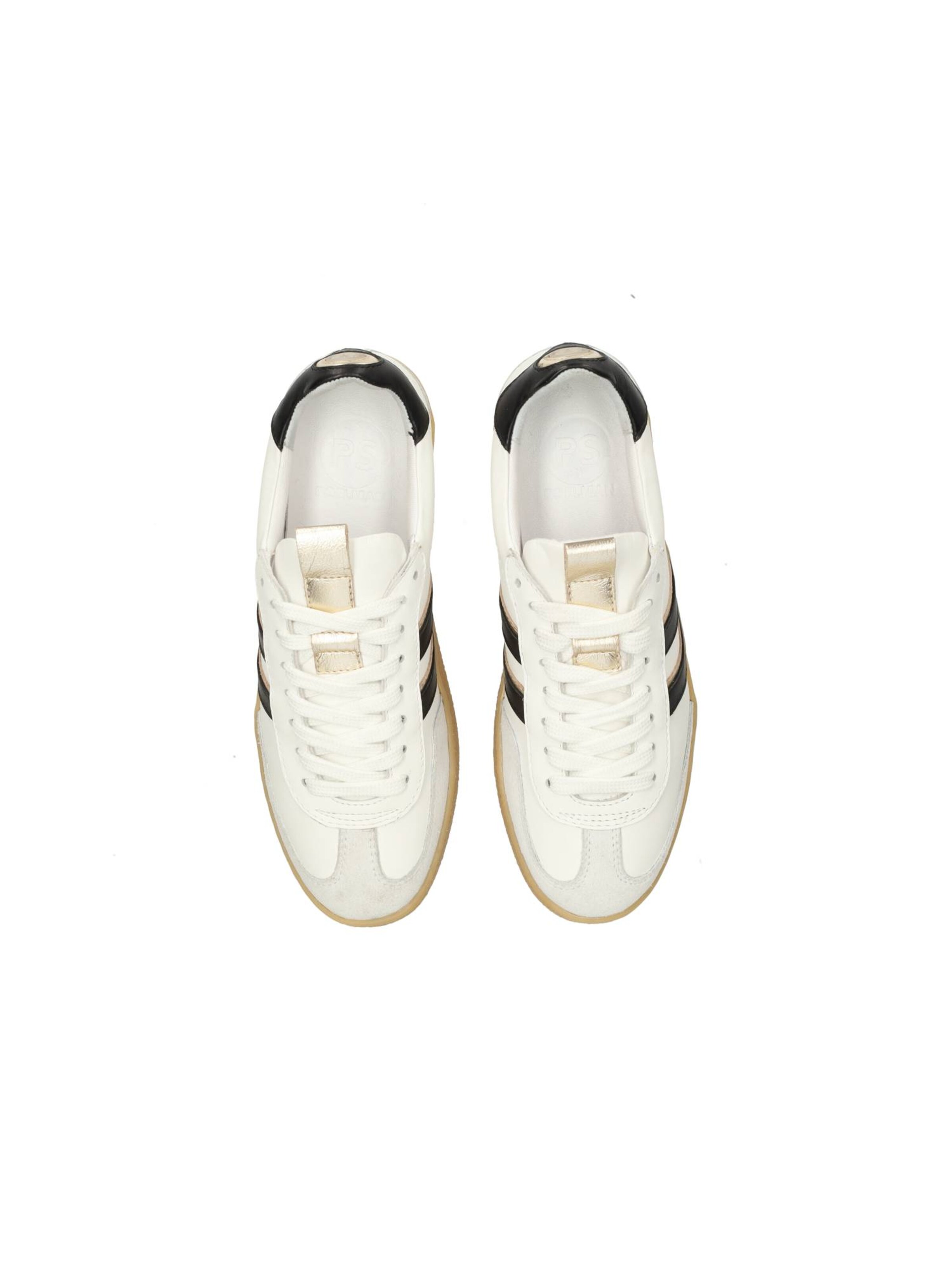 PS Poelman Sneakers laag in Wit