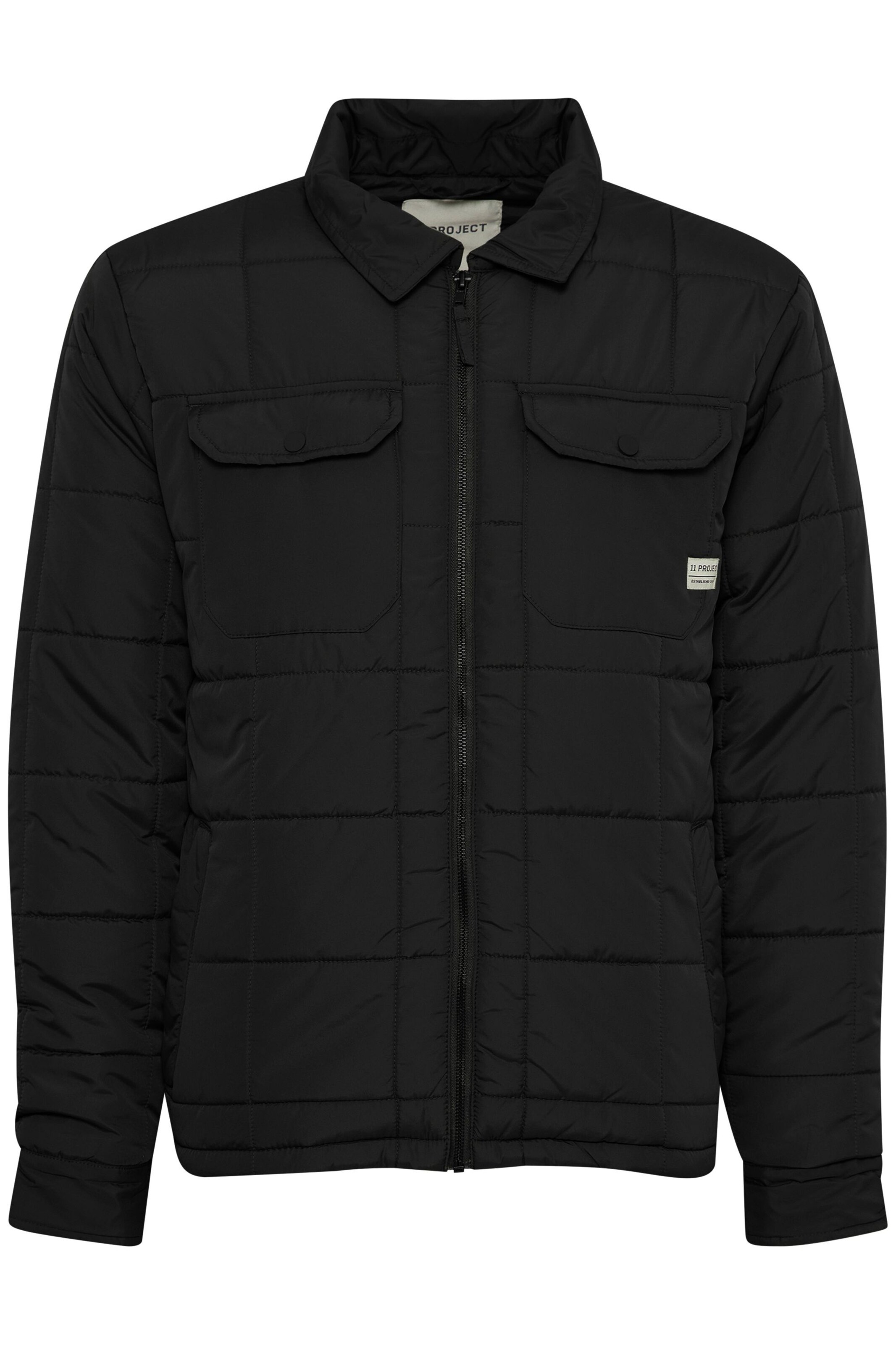 11 Project Übergangsjacke in Schwarz: Vorderseite
