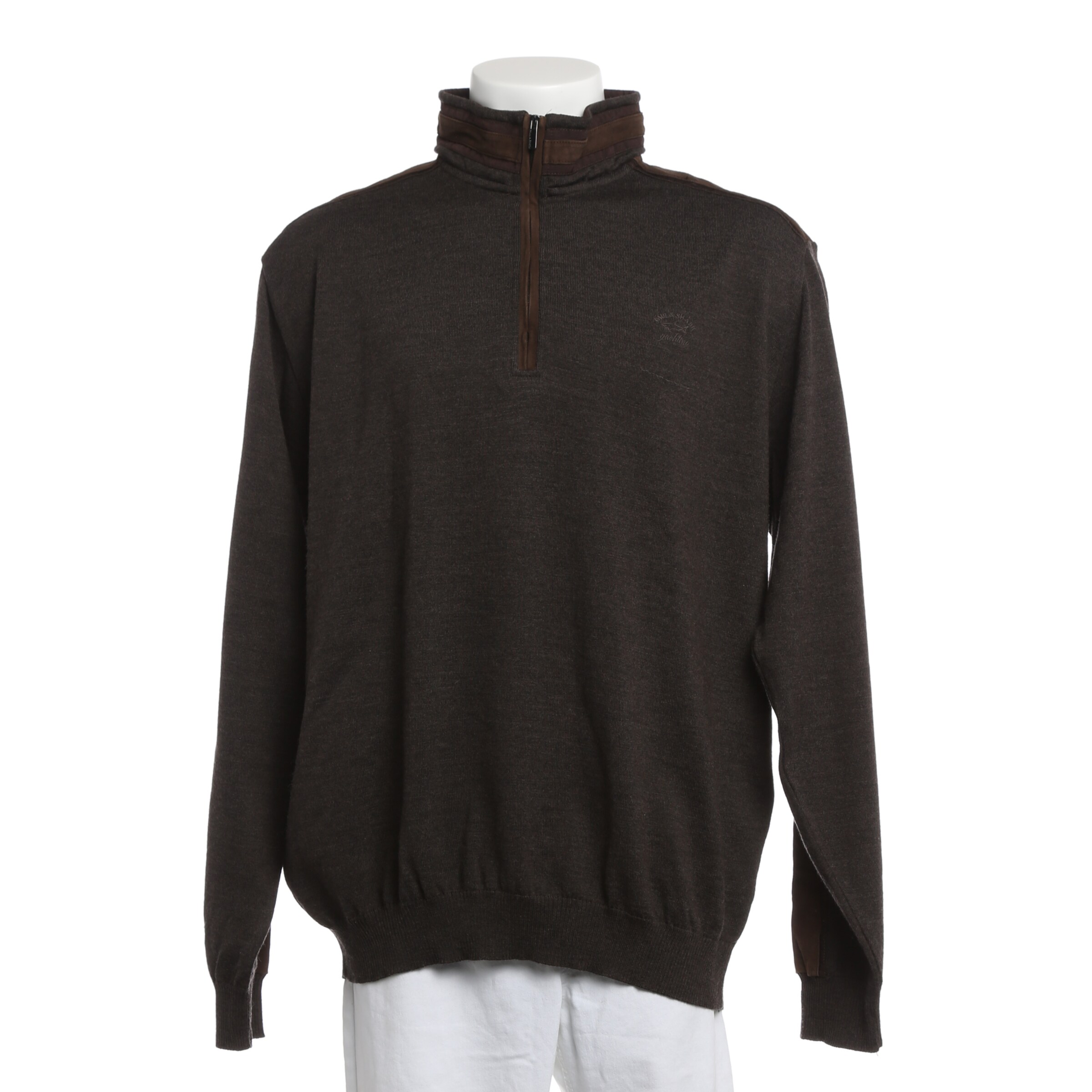 Paul & Shark Sweater & Cardigan in XXL in Dark brown, Item view