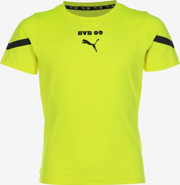 T-Shirt fonctionnel 'Borussia Dortmund' PUMA en jaune : devant