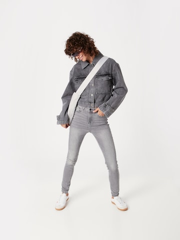 Noisy may Skinny Jeans 'Callie' in Grey