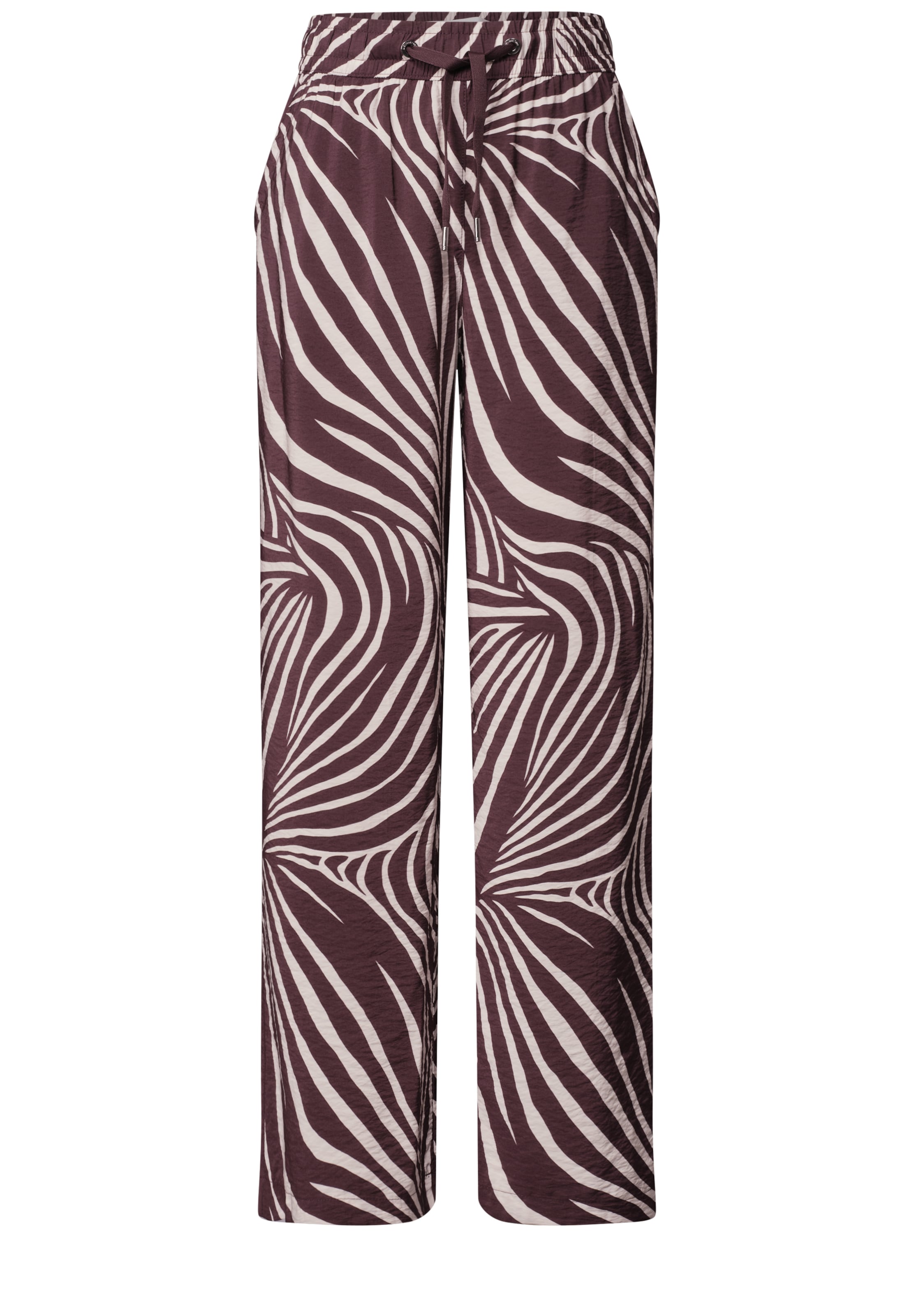 Loosefit Pantaloni di STREET ONE in rosso: frontale