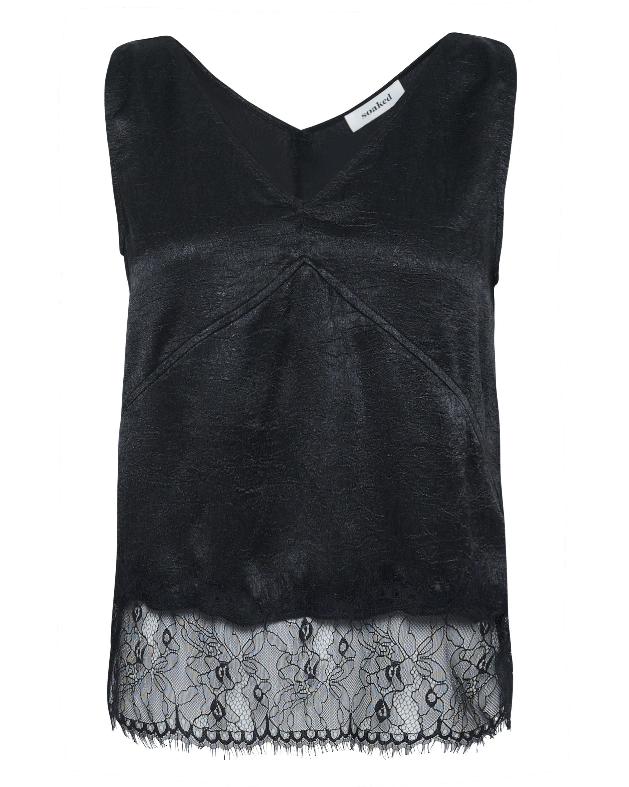 SOAKED IN LUXURY Top in Black, Item view