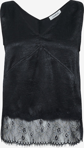 SOAKED IN LUXURY Top in Black: front