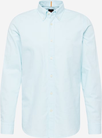 BOSS Overhemd 'Rickert' in Blauw: voorkant