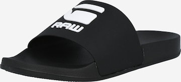 G-Star RAW Pantolette 'Cart III BSC' in Schwarz: predná strana