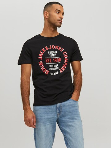 JACK & JONES T-shirt 'Andy' i blå