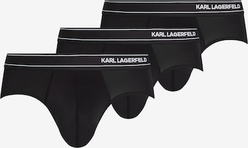 Karl LagerfeldSlip - crna boja: prednji dio